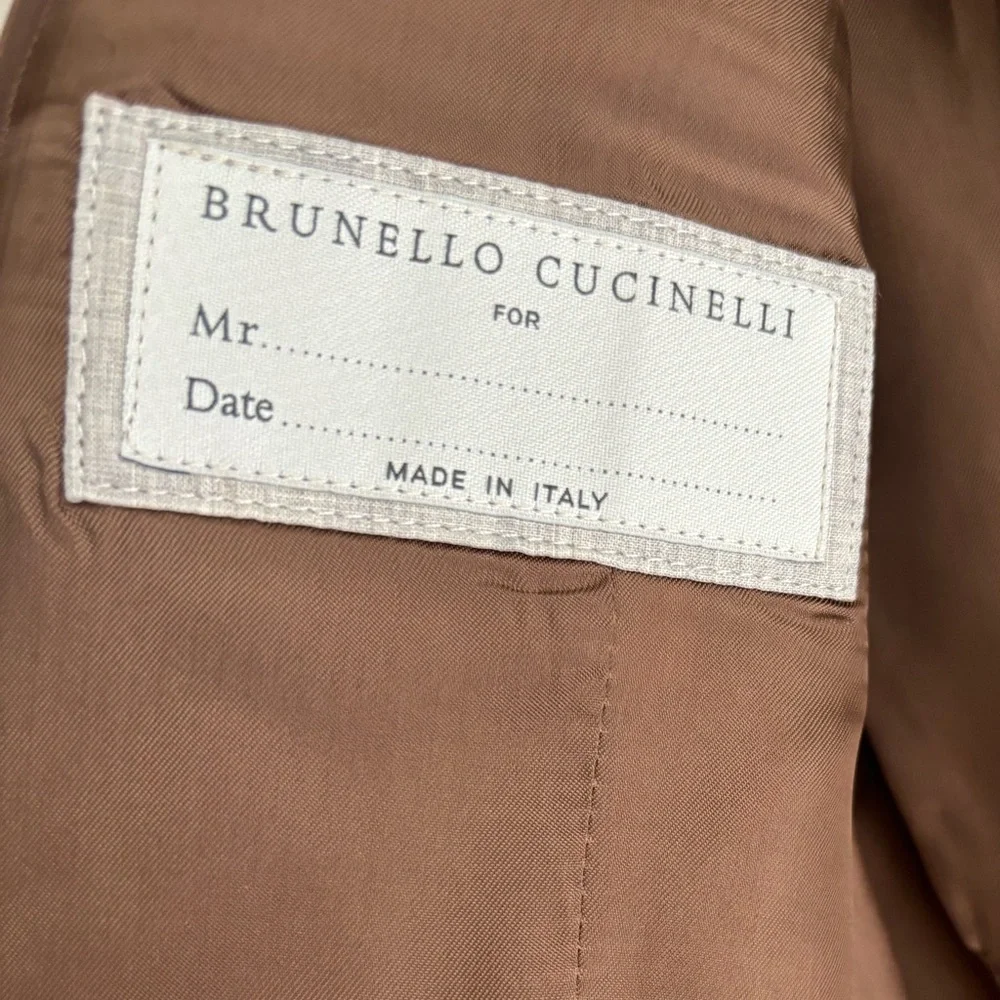 Brunello Cucinelli Gray Wool Vest/Waist Coat - Picture 3 of 4